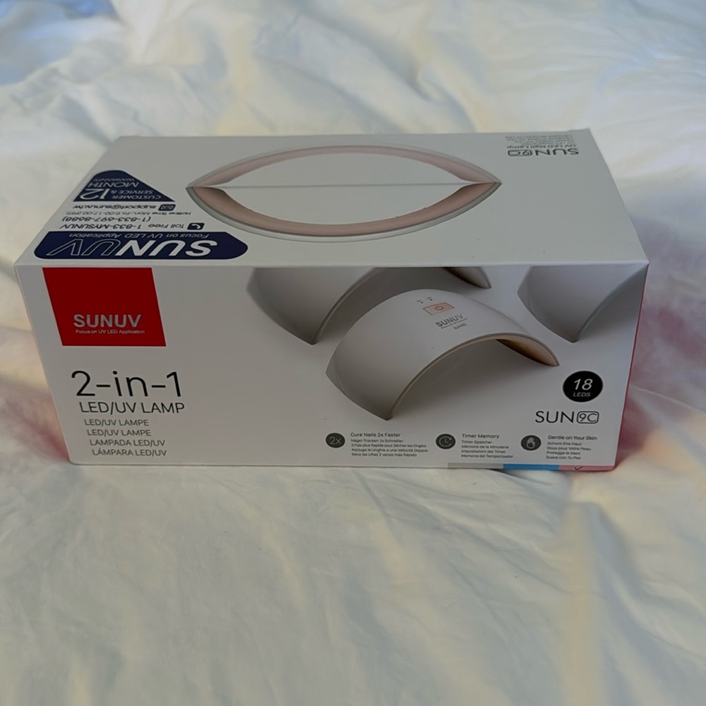 UV nail curing lamp